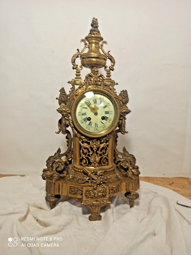Tres grande pendule - bronze, (54