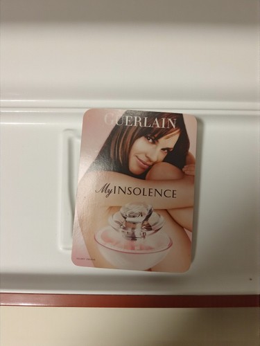 Carte publicitaire parfum