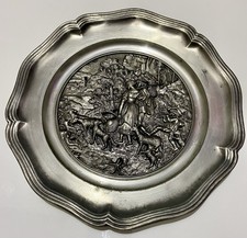 Assiette décorative ancienne