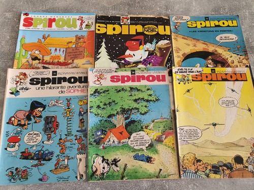 Lot magazines spirou - de,