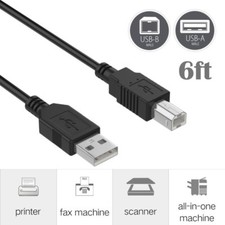 6ft USB 2.0 Cable Cord for