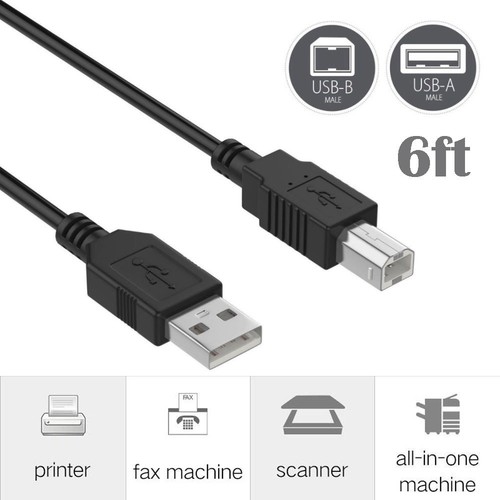 6ft usb cable cord - usb, for