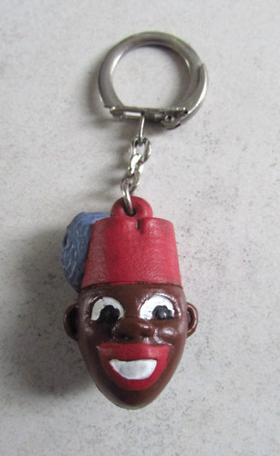 Porte clef publicitaire tête - porte-clef,