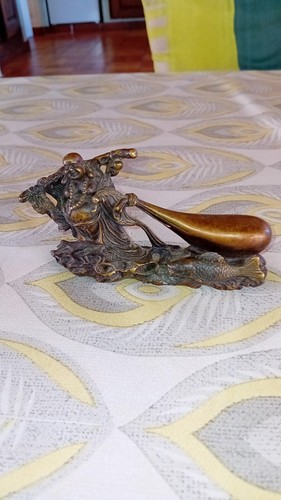Ancien buddha bronze fine - buddha,