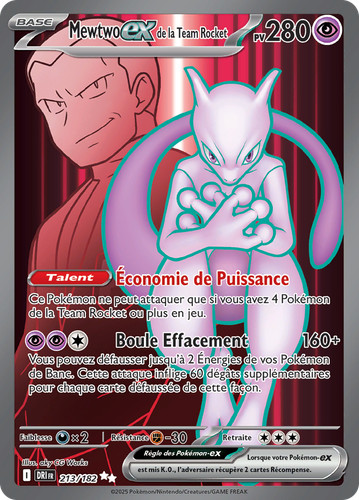 Carte pokémon mewtwo - carte,