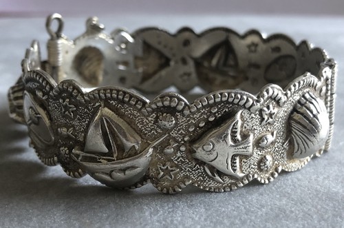 Ancien bracelet berbere - bracelet, argent