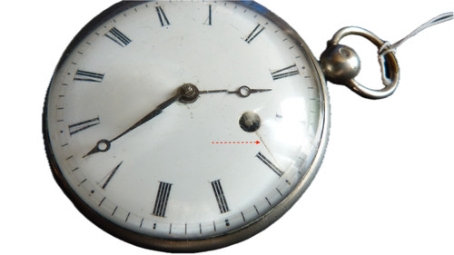 Montre gousset coq en - de,