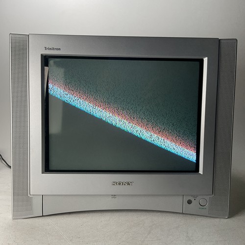 Vtg sony trinitron 13fs100 - sony, kv-13fs100