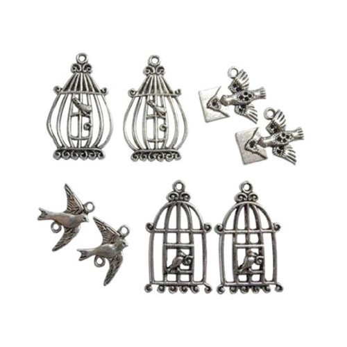Embellissements metal charms - metal,