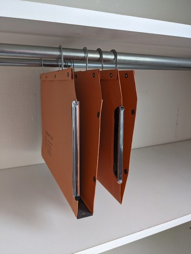 Dossiers suspendus kraft - dossiers,