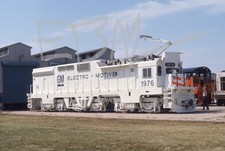 Electro-Motive Division GM10B #1976 35mm Org Color Slide EMD Shop La Grange ILL