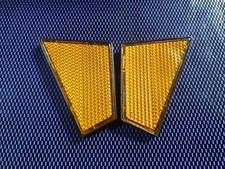 x 2 CATADIOPTRES ORANGE  POUR MOBS PEUGEOT 103 SP  SPX  RCX  FUN  MVL  MVS