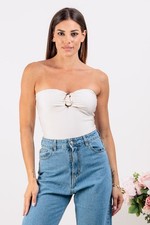 Body Femme Haut Élastique