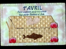1st APRIL / FISH TRUNK / added chrome & wicker trunk with opening system