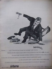 1964 PRESS AD AIRBORNE SEATS AND SOFA BEDS - ADVERTISING