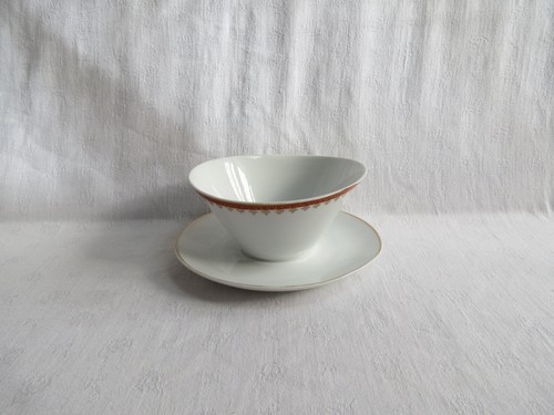 Saucière porcelaine motifs - saucière, porcelaine,motifs