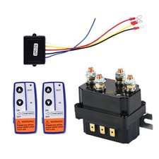Kit relais treuil électrique haute efficacité avec radiocommande à 12V et 250