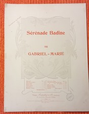 Partition ancienne Mandoline