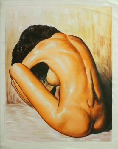 Nue femme peinture - nue, la