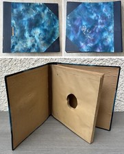 ANCIEN CLASSEUR DE RANGEMENT RECORD ALBUM COLLECTION 12 X 78 RPM 30 CM 12"