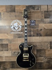 2021 Epiphone Les Paul Custom Ebony W/ Seymour Duncan Jb