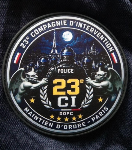 écusson police collection