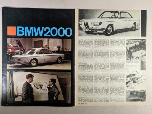 Bmw 2000cs original - 2000cs, 1965