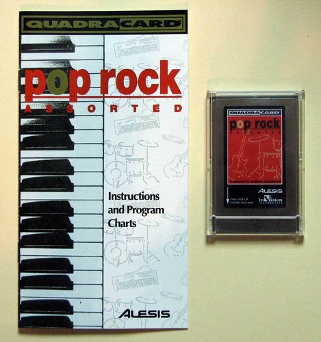 Alesis pop rock quadracard - pop,