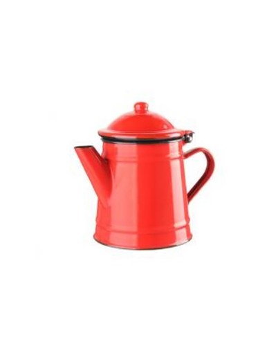 Cafetière eva émail - eva, rouge