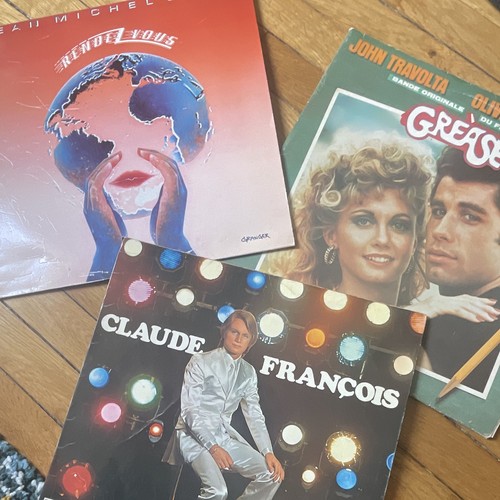 Lot vinyles 33t - vinyles, claude