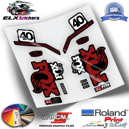 Autocollants fourche fox - de,
