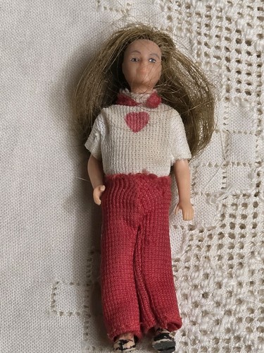 Vintage lundby girl heart - lundby,