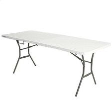 Table Piable Lifetime Blanc