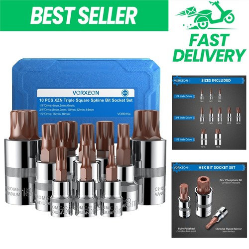 Coffret douilles xzn m18 - 10,