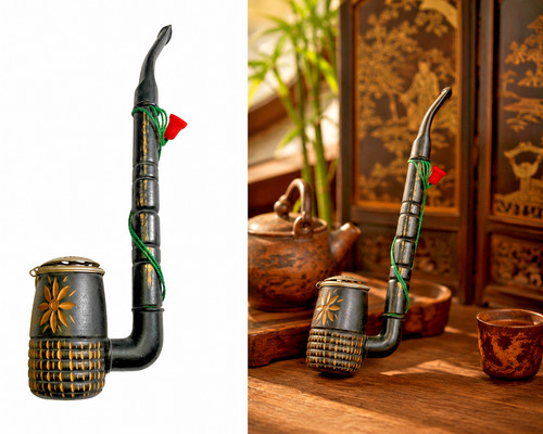 Pipe vintage orientale - vintage,
