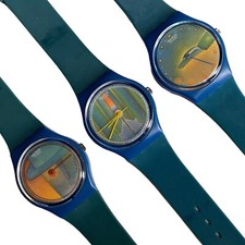 SWATCH Art special Jean-Michel Folon full series 3 watches Limited edition NEW 1