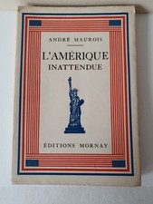 MAUROIS (André) — L'Amérique Inattendue - Mornay 1931 - EO vélin marais