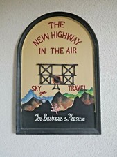  PANNEAU PUBLICITAIRE EN BOIS