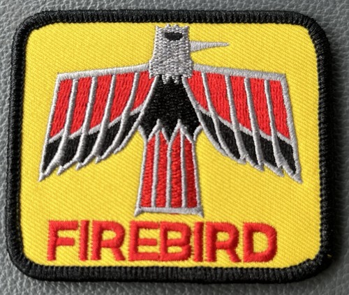 Firebird pontiac patch iron - firebird,