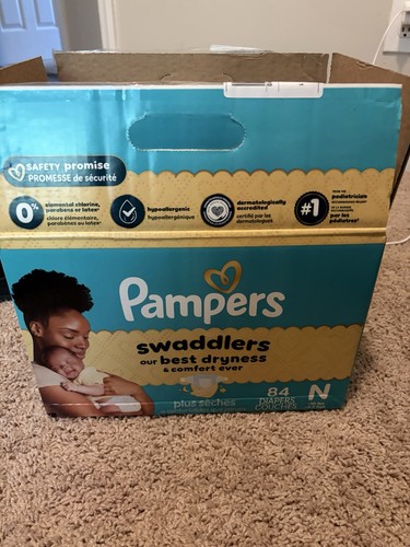 Pampers newborn diapers - pampers,