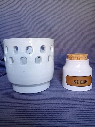 Cache pot brasero céramique
