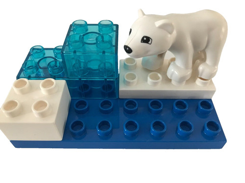 Lego duplo ours blanc - duplo, animaux