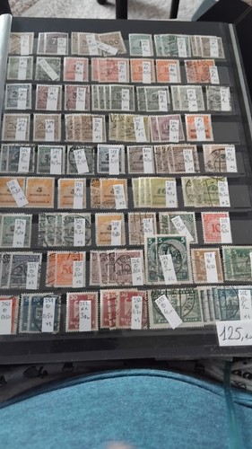 Stock timbres anciens - timbres,