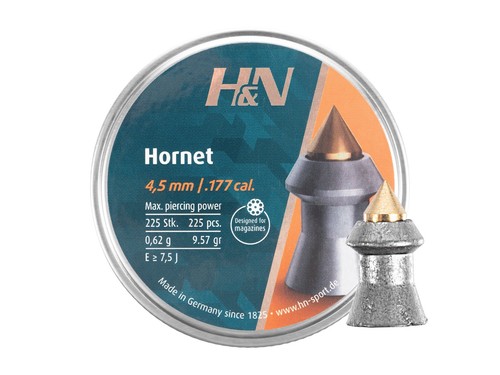 Plombs diabolo hornet - h&n, 4,5