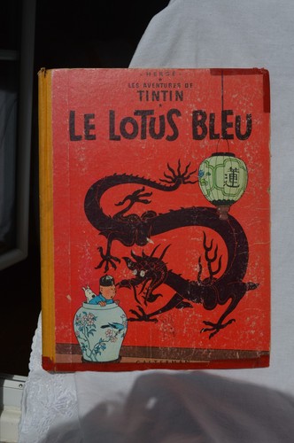 Tintin lotus bleu année - le,