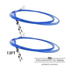 Outboard Inboard 2PCS 13FT 33C Shift Throttle Control Cable Universal For Yamaha