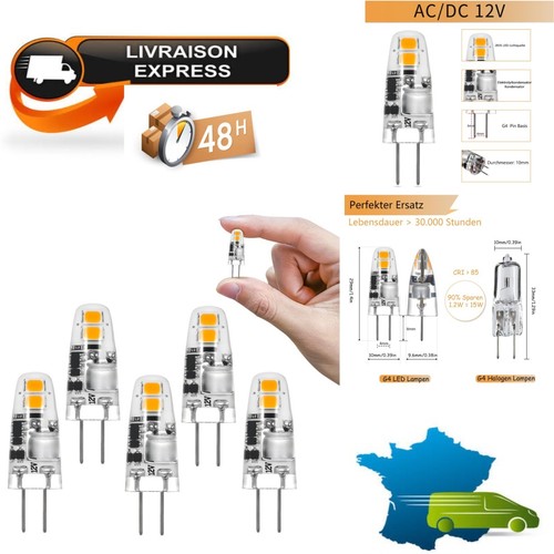 Ampoules led 12v - ampoules, g4