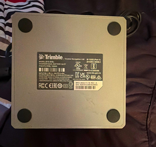 Trimble charger dual battery - trimble,