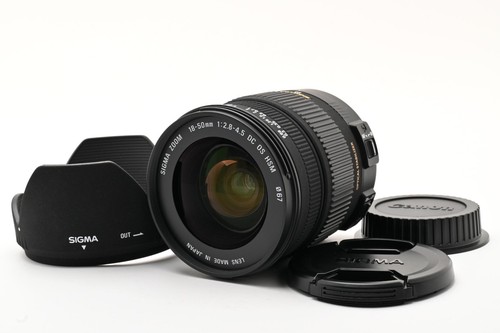 Objectif zoom sigma - objectif, 18-50mm