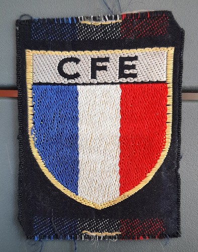 Insigne tissu patch - tissu, cfe